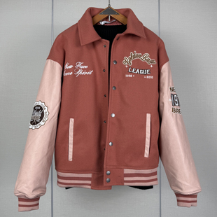 4575420 折扣季 拼接补丁棉服飞行员夹克外套 621 男装 柜559