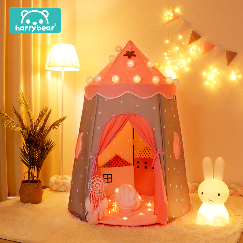 harrybear Children's Tent Game house Dollhouse indoor girl Yurt Play house Princess Castlein the Toy/Childs/Puzzle/Building block/Model , Outdoor sports/Leisure/Traditional toys , Children's Tent/Game room  category - from Buy2taobao.com to provide professional Taobao agent buy service