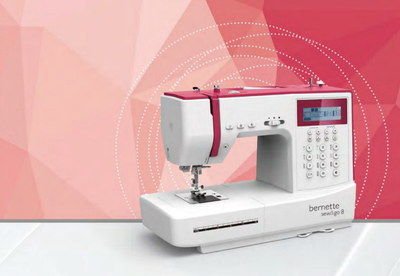 宝纳（bernette）sew&go8缝纫机家用电子缝纫机
