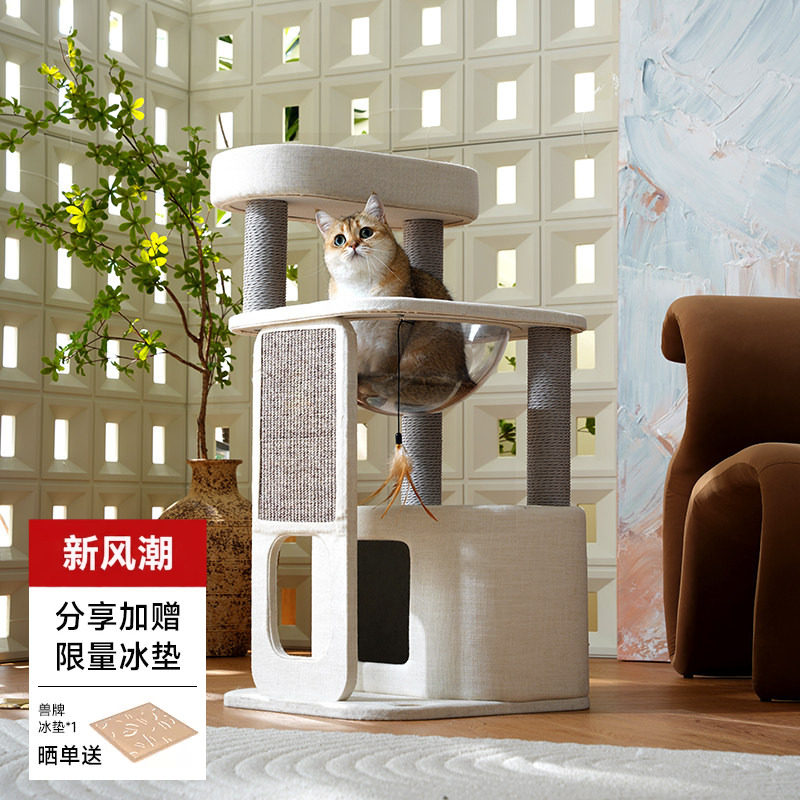 兽牌多功能猫爬架小户型不占地图片