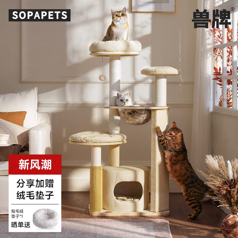 小户型不占地｜多猫可用猫爬架