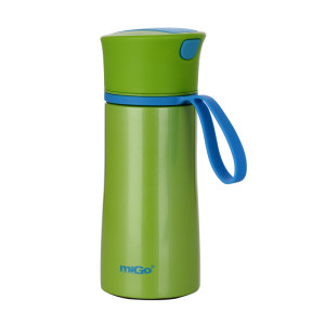 MiGo儿童不锈钢保温杯吸管杯学生杯便携宝宝水壶10-01790 350ml