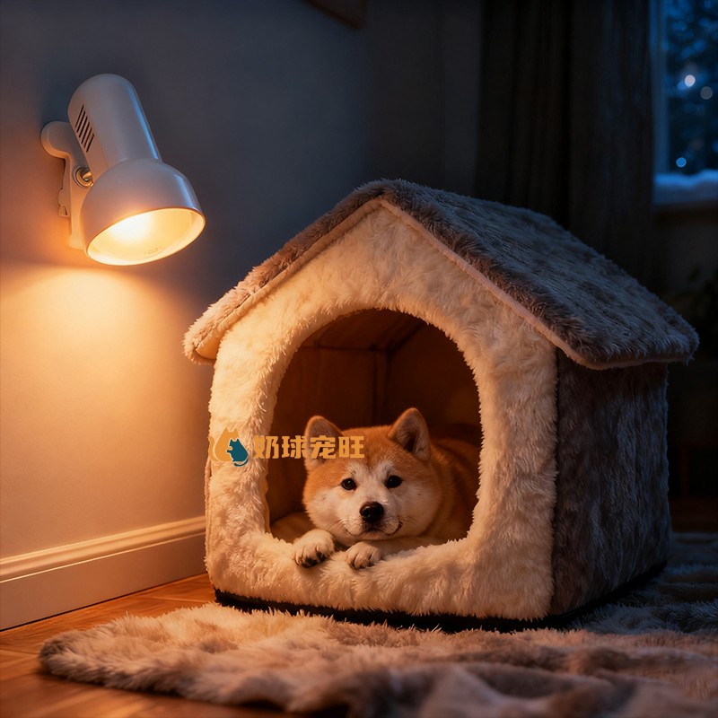 秋田专用宠物狗狗取暖灯幼犬小狗过冬神器保暖灯加热取暖器控温灯