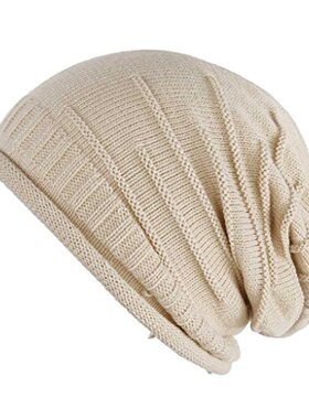 Fashion Warm Soft Stretch Knit Crochet Slouch Beanie HatCap