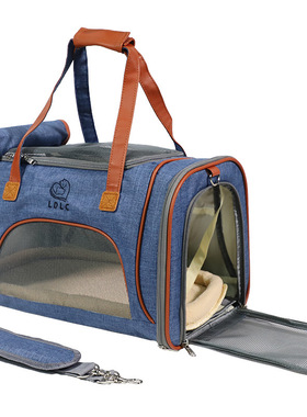 Dog Carrying Bag Cat Bag Soft Pet Carrier 手提单肩宠物包