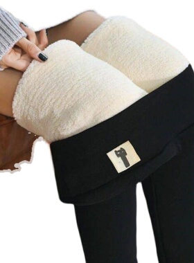 Women High Waist Legging Stretchy Thick Cashmere Plush Pants