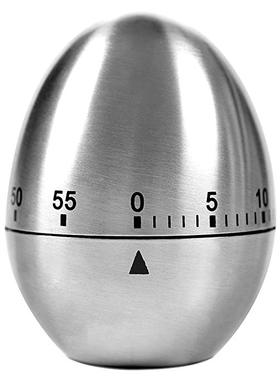 Egg timer, stainless steel kitchen timer 60 minutes Mechanic