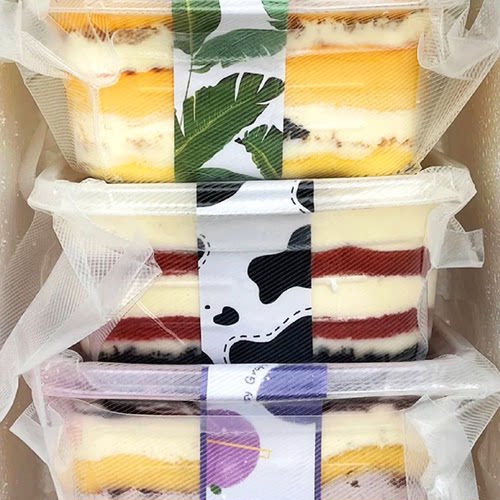 豆乳盒子蛋糕网红提拉米苏慕斯层