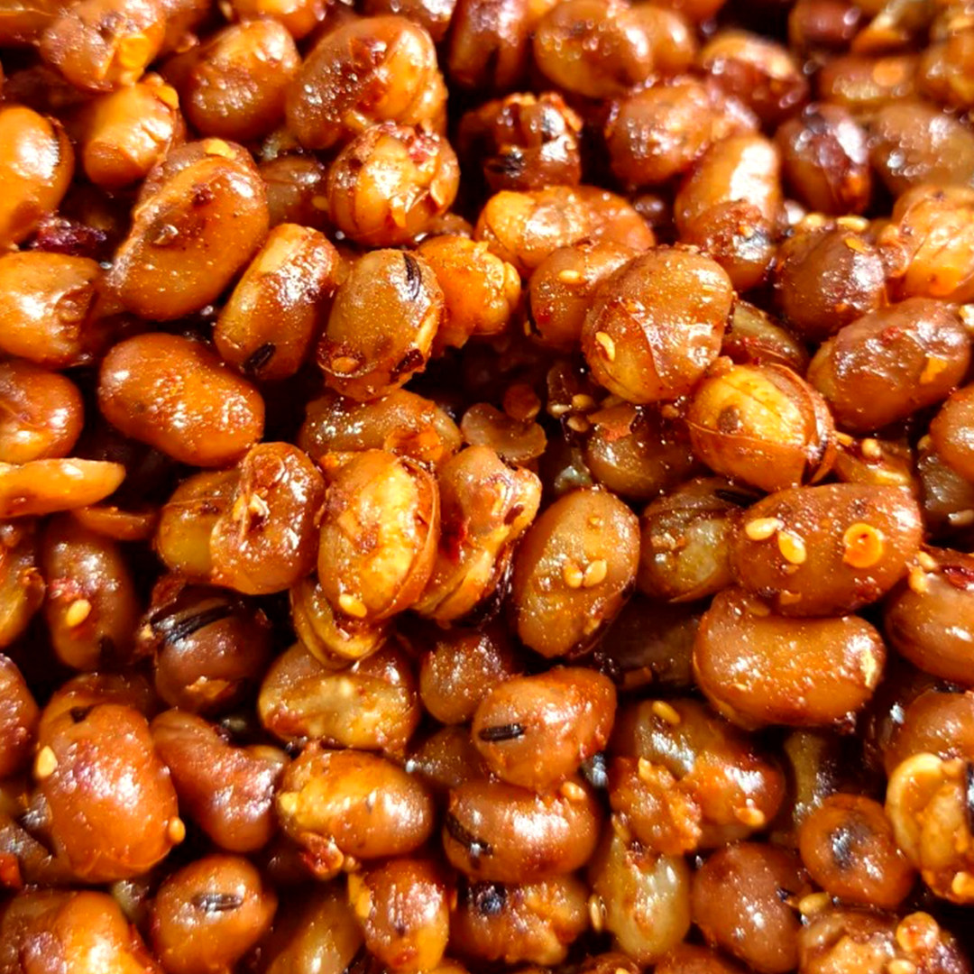 香辣兰花豆火鸡味蚕豆酥脆辣味炒货下酒菜小吃休闲解馋小零食袋装