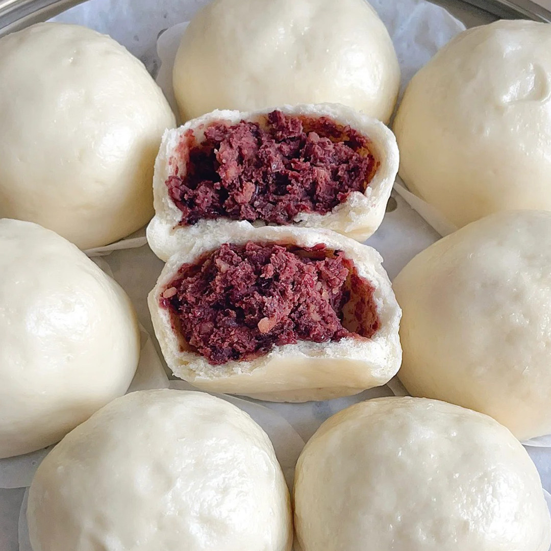 山药豆沙包红豆包子馒头学生营养早餐半成品代餐速食包点糕点零食,零食/坚果/特产,中式糕点/新中式糕点,淘宝优惠券,粉丝福利购,淘宝优惠卷