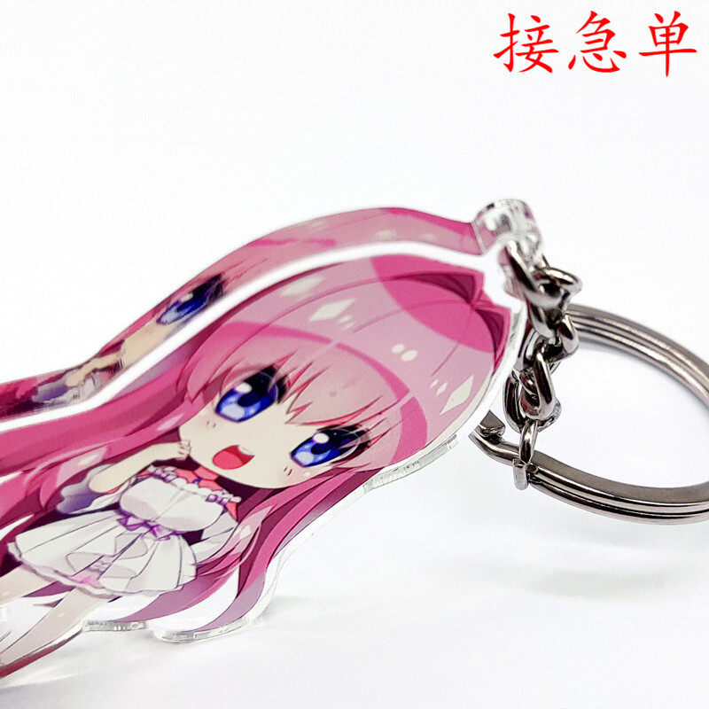 透明亚克力钥匙扣DIY 创意动漫周边卡通人物挂件明星人形立牌,特色手工艺,其他特色工艺品,淘宝优惠券,粉丝福利购,淘宝优惠卷