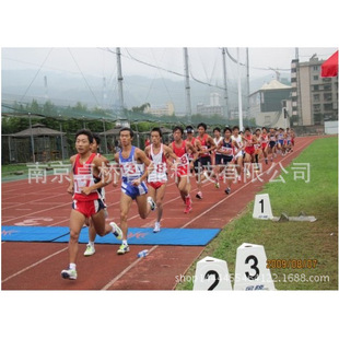 电子跑步毯田径练习设备马拉松终点计时器跑步计时计圈识别中长跑