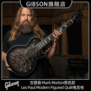 GIBSON吉普森Mark Morton签名款LP Modern Figured Quilt电吉他