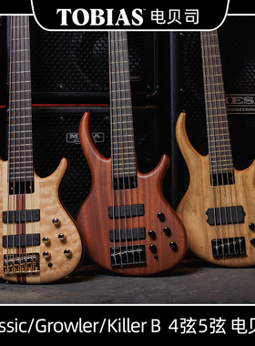 TOBIAS电贝司Classic IV/Growler 4弦Killer B摇滚电贝斯5弦bass