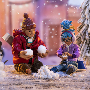 【现货】共鸣GONG 双人成行 科迪&梅冬季款 武器配件包 手办摆件