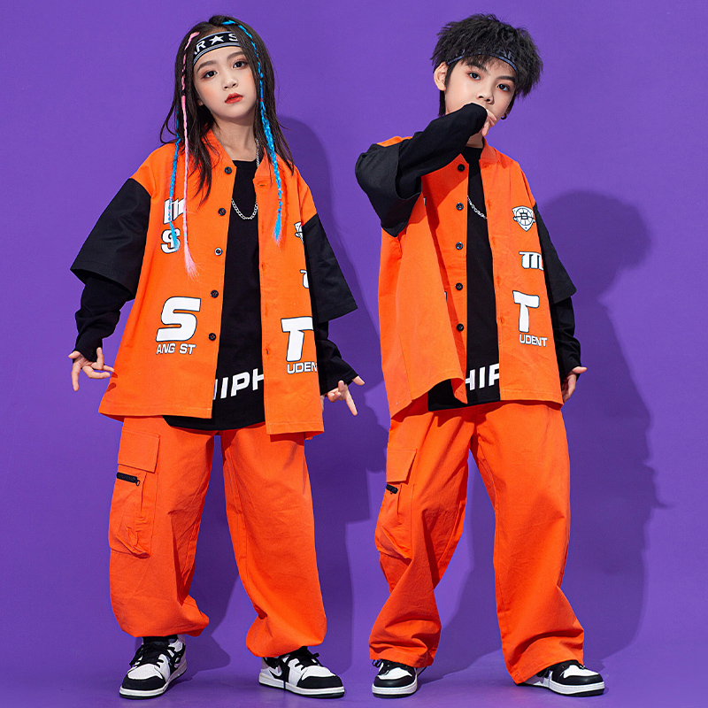 街舞儿童潮服hiphop爵士舞