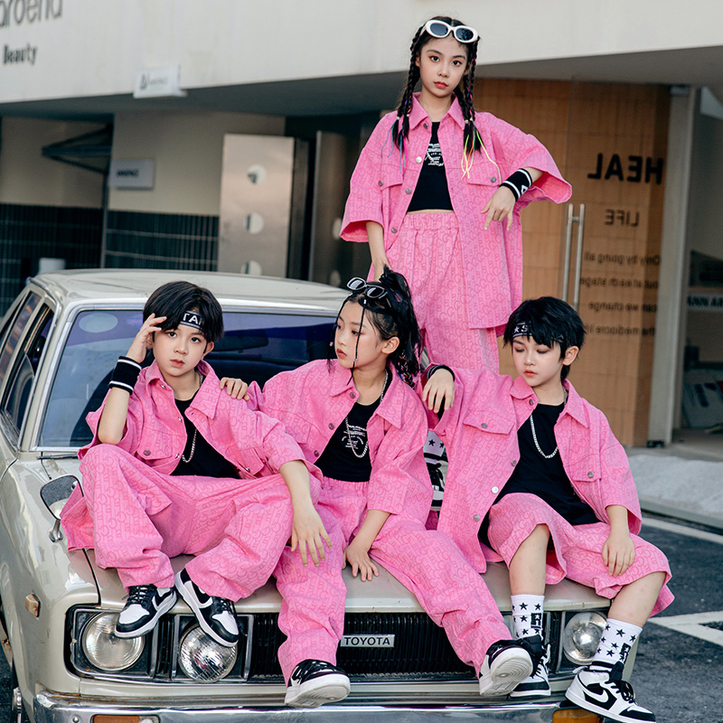 街舞演出服儿童嘻哈爵士hip-hop