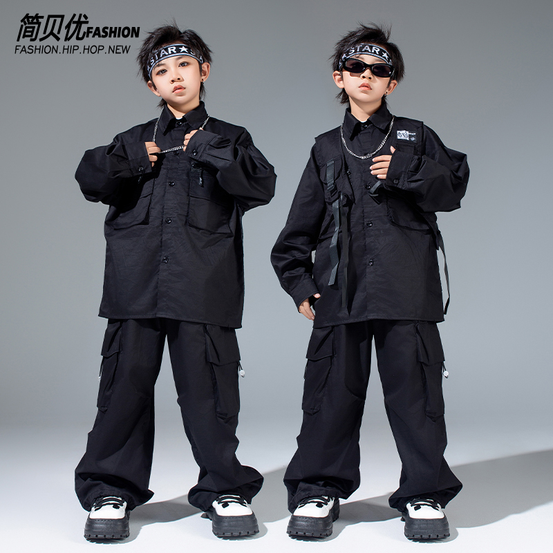 嘻哈街舞演出服儿童表演hip-hop