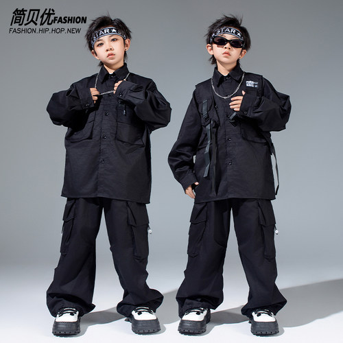 嘻哈街舞演出服儿童表演hip-hop