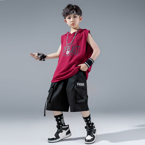 街舞儿童潮服hiphop嘻哈套装