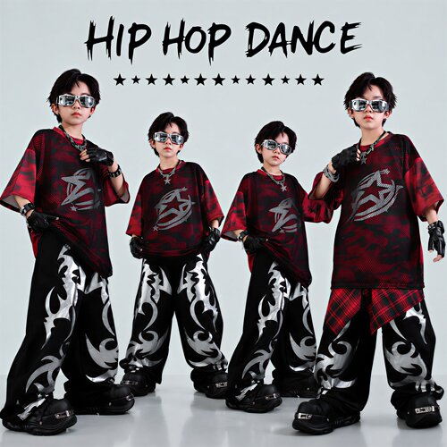 街舞儿童潮服hiphop嘻哈套装