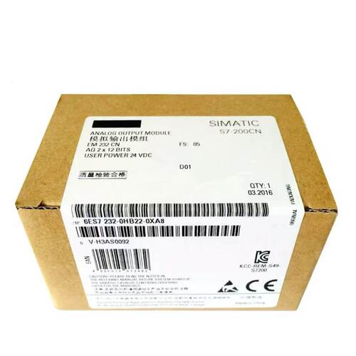 西门子PLC/EM模拟输出扩展模块7232 6ES7 232-0HB22/HD22-0XA8/0