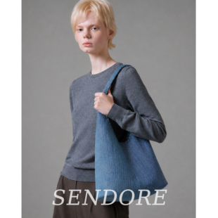 SENDORE森岛/托特包 牛仔四季大容量单肩托特包休闲时尚通勤