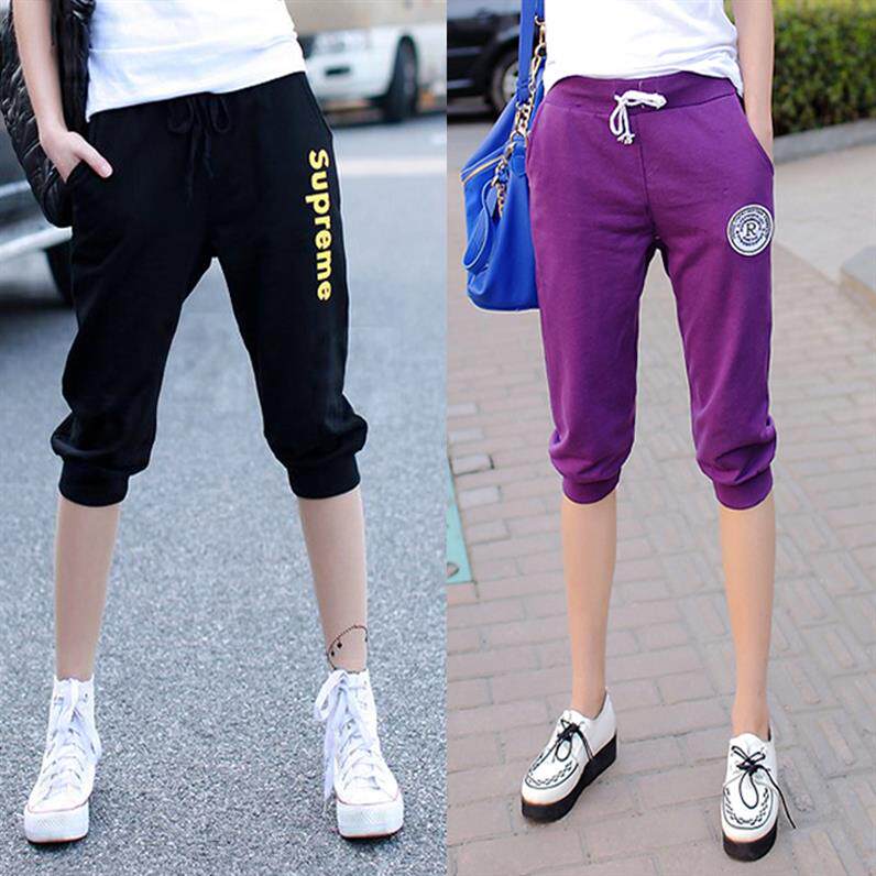 7 tracksuit 15 Cropped Trousers lady Seven inch pants Leisure clothes Korean Edition College wind Little Girl Exorcism Hip hopin the Women's clothing/Boutique , Pants , Casual pants  category - from Buy2taobao.com to provide professional Taobao agent buy service
