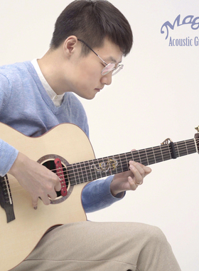 元子弹 Magic麦杰克 龙琴A3 A4民谣指弹吉它 手工全单 弹唱吉他