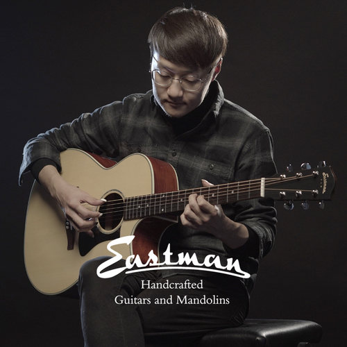 eastman单板进阶电箱指弹吉他