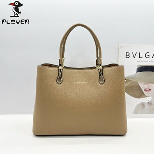 小众气质通勤真皮手提包ME7140039 2025新款 Plover 啄木鸟女包正品