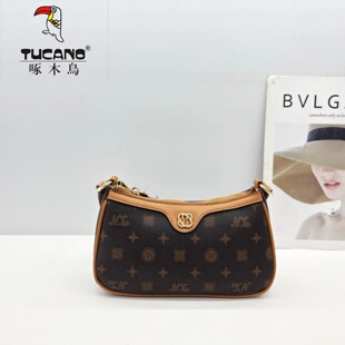 小众印花小方包斜挎包TBK7671 女包2026新款 TUCANO 啄木鸟商场同款