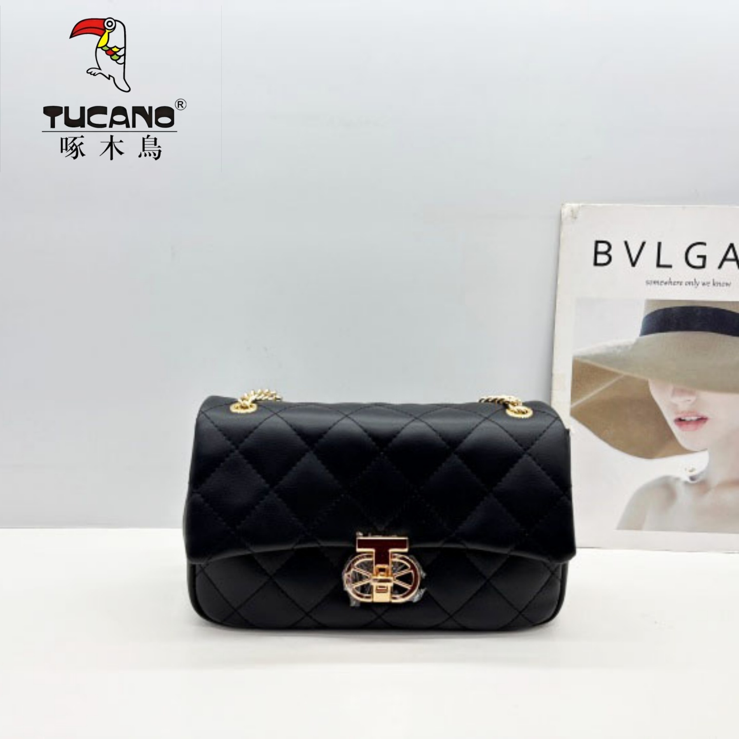 TUCANO/啄木鸟商场同款女包2025新款小众真皮小方包单肩包TBL0681