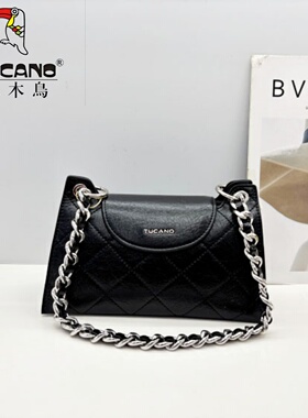 TUCANO/啄木鸟商场同款女包2026新款小众小方包链条单肩包TBK8881