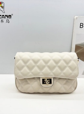 TUCANO/啄木鸟商场同款女包2026新款小众菱格小方包斜挎包TBK7433