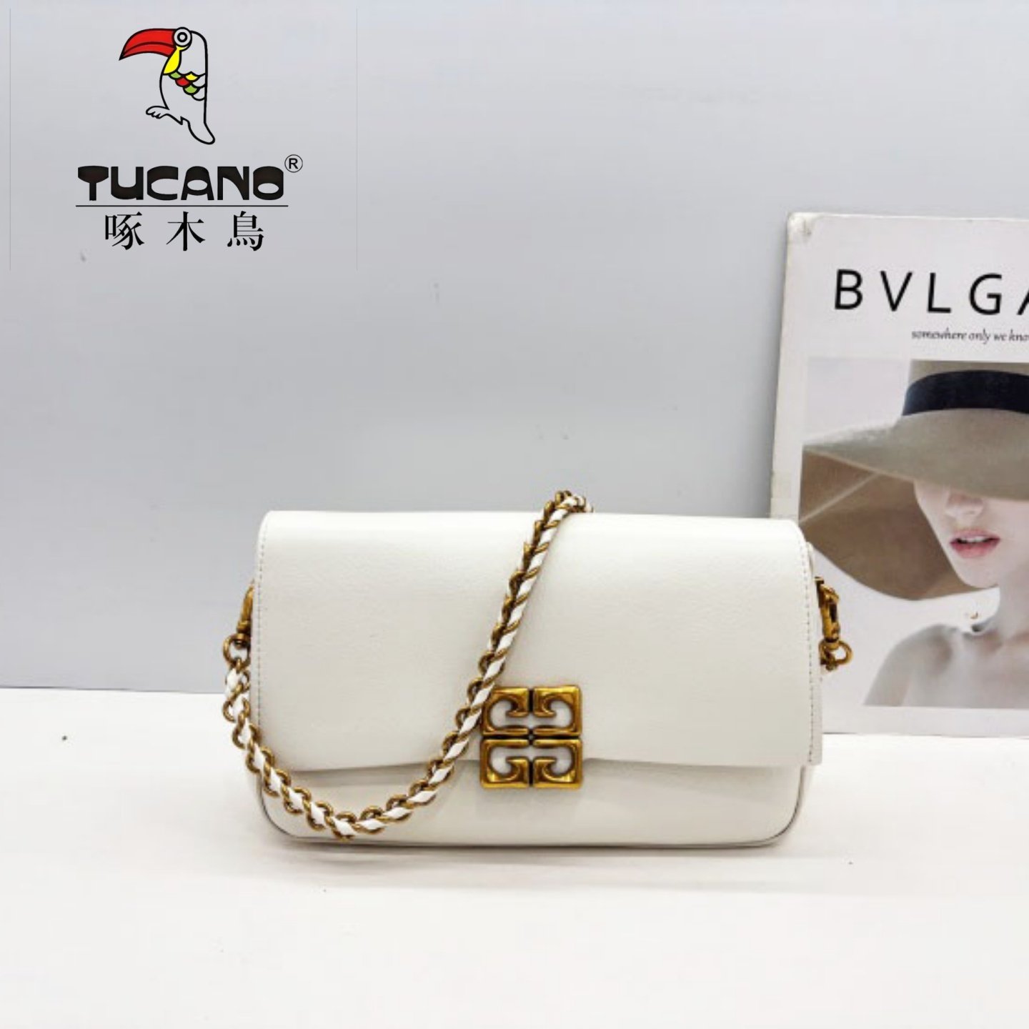 TUCANO/啄木鸟商场同款女包2026新款小众链条小方包斜挎包TBK6431,箱包皮具/热销女包/男包,小方包,淘宝优惠券,粉丝福利购,淘宝优惠卷