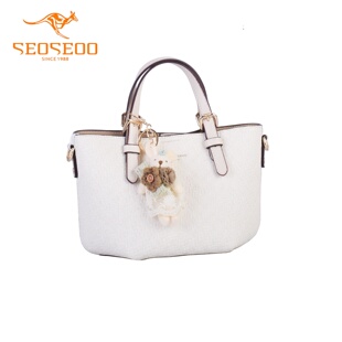 SEOSEOO/九州袋鼠女包2026新款商场同款时尚压纹手提包单肩792482