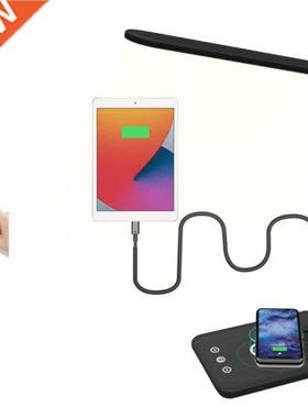 LED Desk Lamp USB Charging Port Wireless Charger Touch Contr