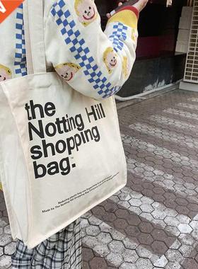 Women Shopping Bag Notting Hill Books Bag Female Cotton Clo