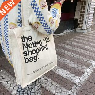 Notting Hill Books Women Cotton Bag Female Clo Shopping