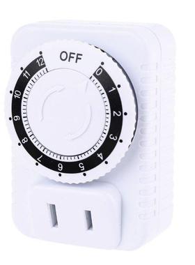 AC 110V/220V 12 Hour Mechanical US Plug Switch Timer Socket