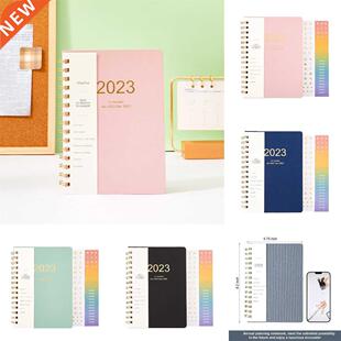 A5 Agenda Coil Notepad Diary Weekly Planner A5 Notebook Inde
