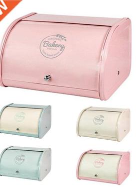 Metal Bread Box Bin Kitchen Storage Containers Home Kitchen