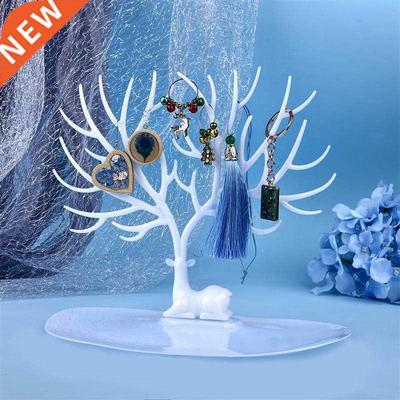 Jewelry Display Stand Tray ree Storage Racks Black White Red