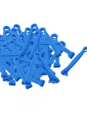 100 pieces disposable umbilical cord clamps for cow and shee