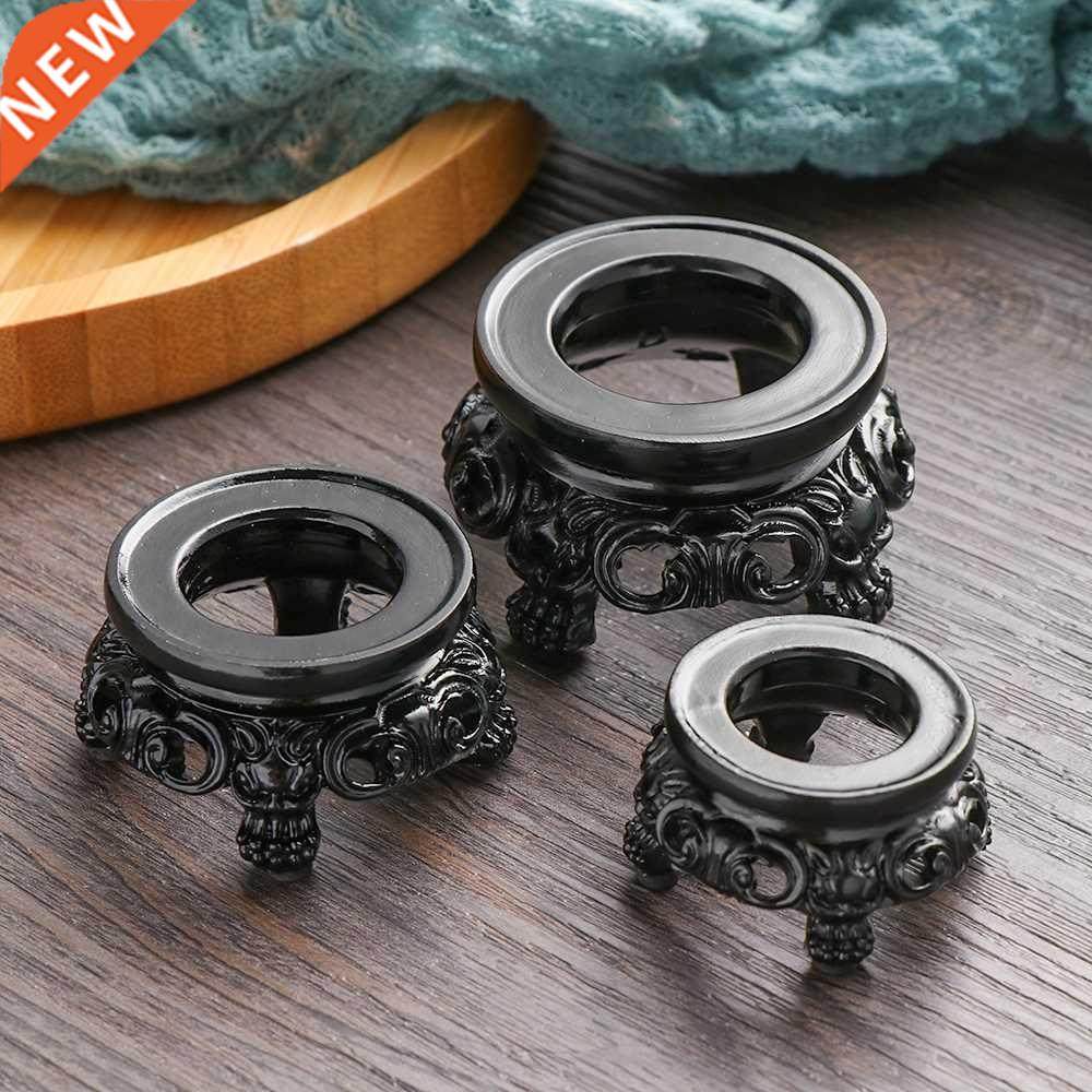 new black resin crystal ball base sphere pedestal european s