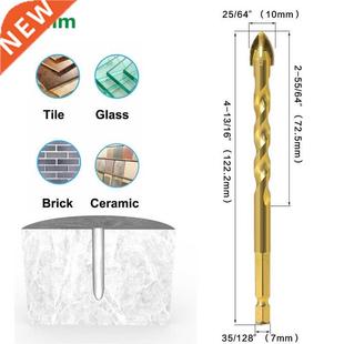 *Twisted Four-Edged Diamond Cross Hex Tile Bits Glass Cerami