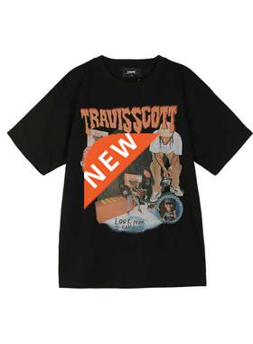 Travis Scott T shirt men women oversized vintage hiphop astr