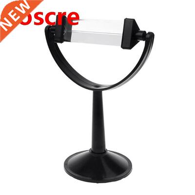 Optical Glass Triple Triangular Prism with Stand Physics Lig