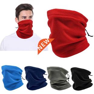 Male Bandana Winter Fleece Scarves Buff Windproof Soft Neck
